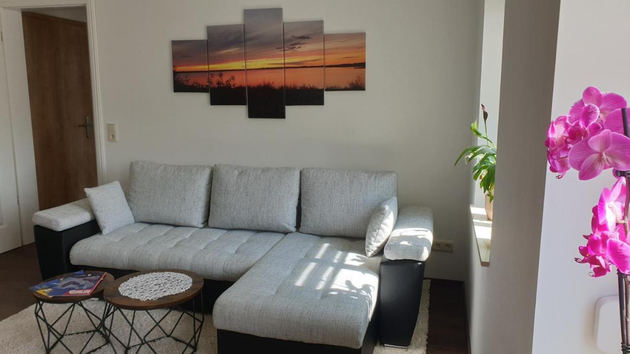 Seensucht & Urlaubstraeume, Ferienwohnung "Seerose" Grossraeschen Ngoại thất bức ảnh